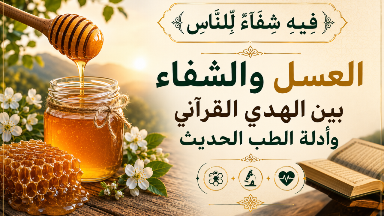 العسل والشفاء بين الهدي القرآني وأدلة الطب الحديث