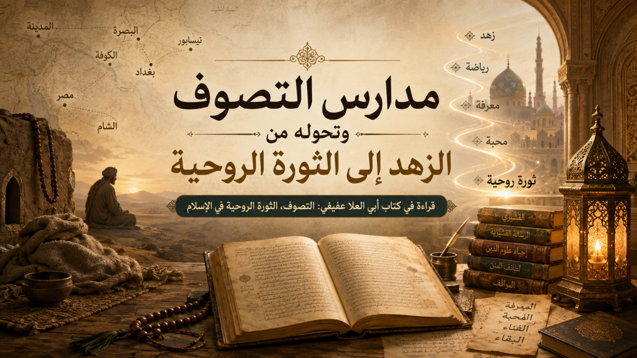 مدارس التصوف من الزهد إلى الثورة الروحية في قراءة كتاب أبي العلا عفيفي – الجزء الثالث