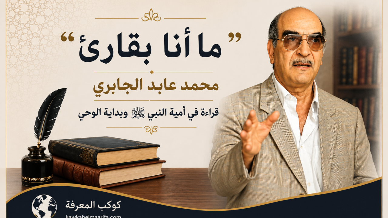 «ما أنا بقارئ»: كيف أعاد محمد عابد الجابري قراءة أمية النبي صلى الله عليه وسلم وبداية الوحي؟ 1 محمد عابد الجابري وقراءة مفهوم أمية النبي صلى الله عليه وسلم وبداية الوحي
