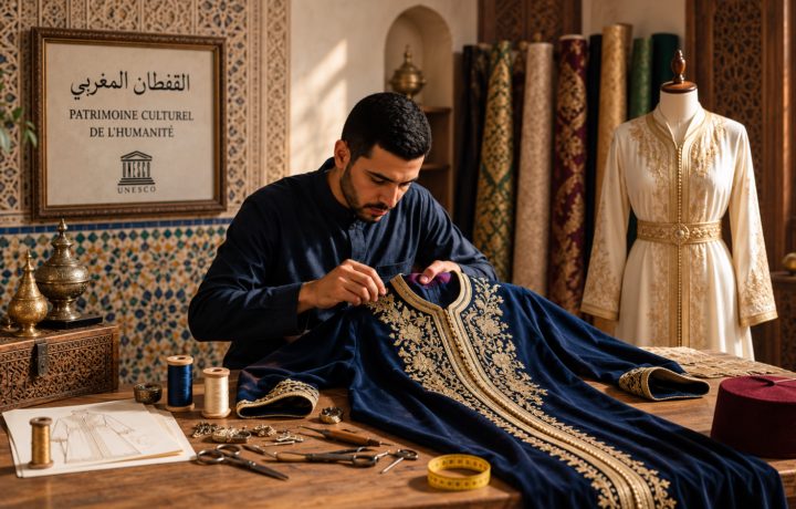 القفطان المغربي وصناعته التقليدية بعد إدراجه في قائمة اليونسكو