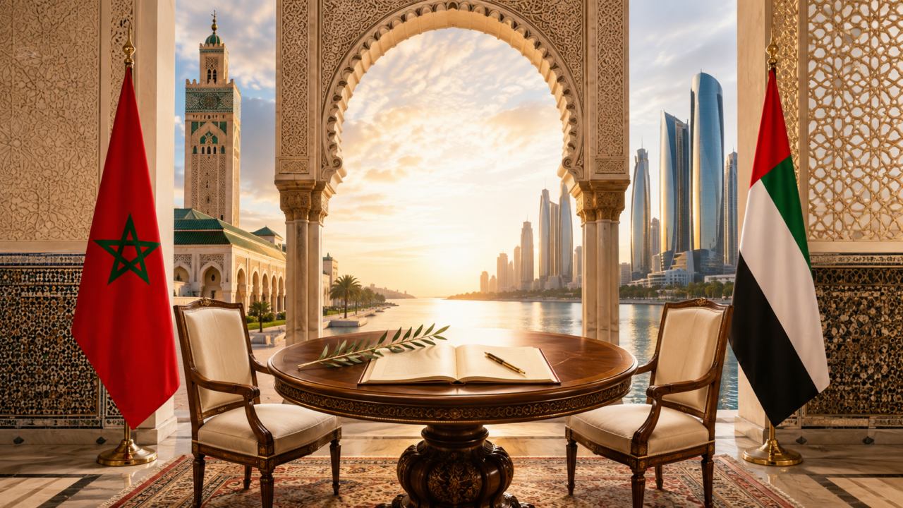 التعاون المغربي الإماراتي في صناعة السلم: من إعلان مراكش إلى ميثاق حلف الفضول الجديد 1 التعاون المغربي الإماراتي في صناعة السلم والحوار بين الأديان