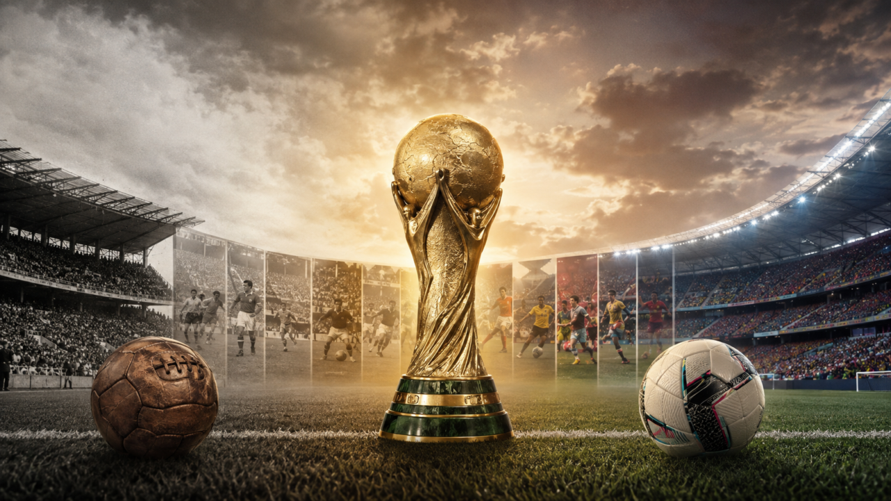 تاريخ كأس العالم من 1930 إلى 2026 بين الملاعب القديمة والحديثة