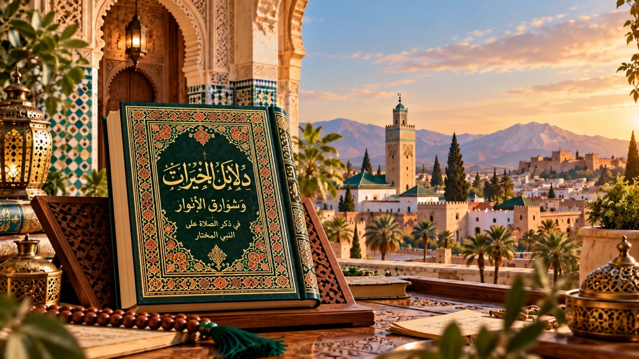 دلائل الخيرات للإمام محمد بن سليمان الجزولي في مشهد مغربي يعكس مكانة الكتاب وإشعاعه