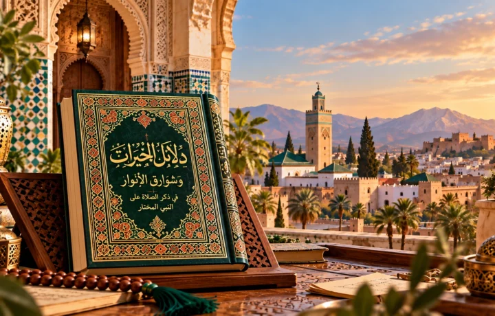دلائل الخيرات للإمام محمد بن سليمان الجزولي في مشهد مغربي يعكس مكانة الكتاب وإشعاعه