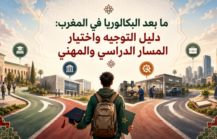 ما بعد البكالوريا في المغرب واختيار المسار الدراسي والمهني